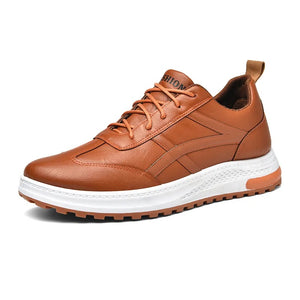 Men's Arch Support Leather Cushion Shoes