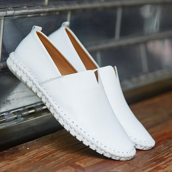 Handmade Leather Men's Loafers Shoes