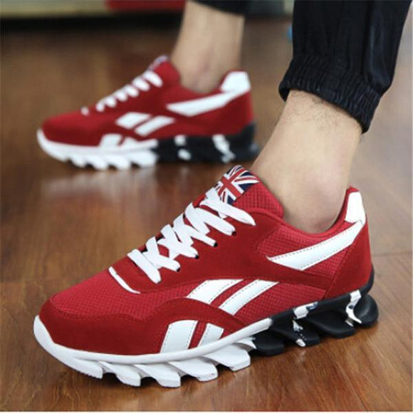 Invomall Men's Breathable Lightweight Running Sneakers