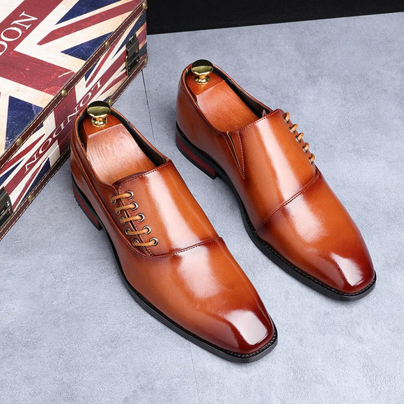 Invomall High Quality Classical Style Business Shoes