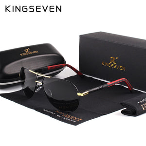 Invomall Men's Brand Design Pilot Polarized Sunglasses