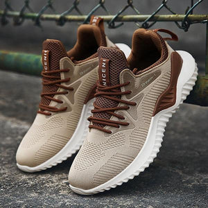Invomall Men's Outdoor Breathable Sports Sneakers