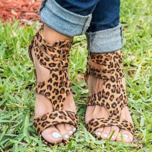 Invomall Plus Size Wedges Sandals