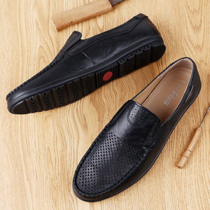 Invomall Genuine Leather Casual Shoes