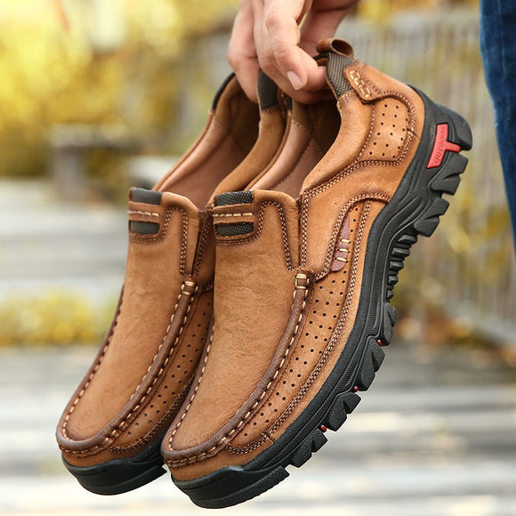 High Quality Comfortable Waterproof Genuine Leather Shoes（Buy 2 Get 10% off, 3 Get 15% off Now)