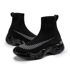 Invomall Men's Mesh Comfortable Sock Sneakers