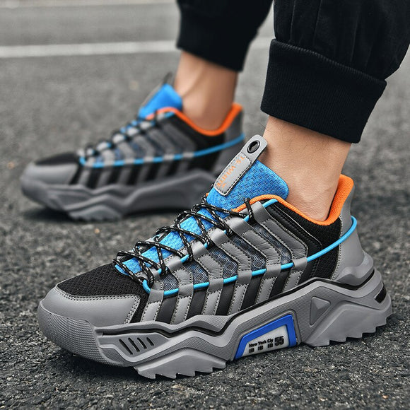 Invomall Men's Trainers Chunky Sneakers