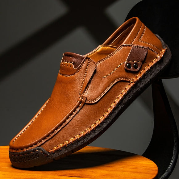 Handmade Men's Comfortable Driving Shoes