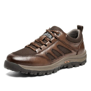 Outdoor Breathable Leather Sports Shoes