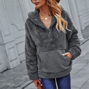 Ladies Fleece Warm Pullover