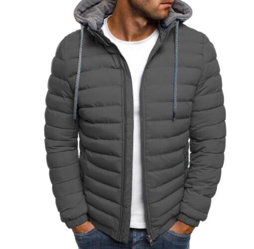 Invomall Men's Lightweight Winter Hooded Jackets