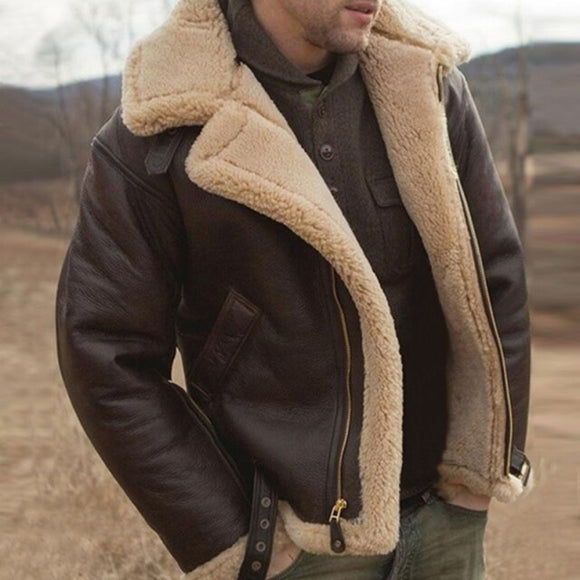High Quality Men's Leather Jacket