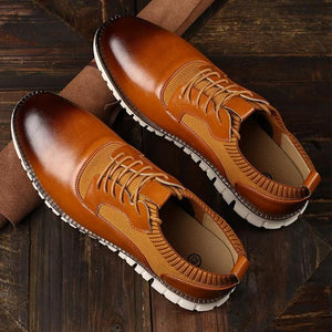 New Men's Casual Leather Shoes