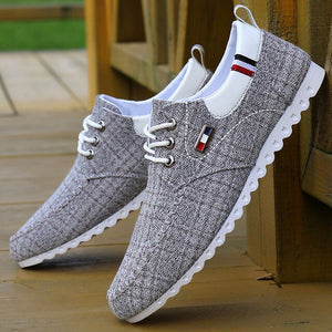 Breathable Canvas Driving Shoes