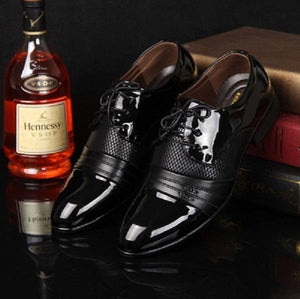 Invomall Luxury Brand Classic Oxford Men's Flats Shoes