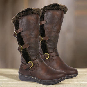 Invomall Fashion Women's Warm Winter Boots
