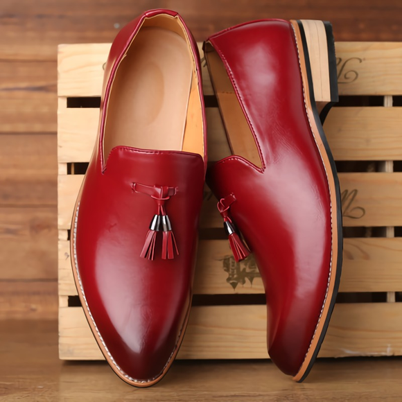 New Arrival Men's Fashion Casual Leather Dress Shoes