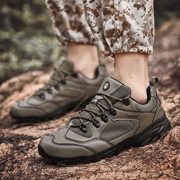 Outdoor Walking Casual Leather Shoes