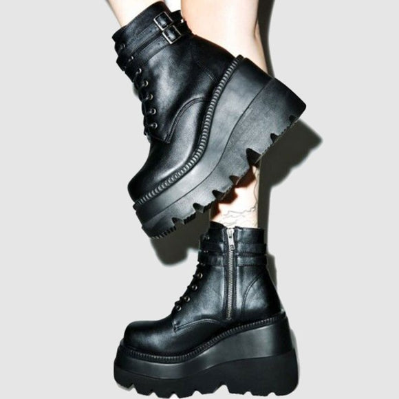 Fashionable Platform High Heels Boots