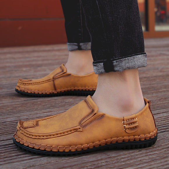 Invomall Handmade Men's Comfortable Casual Shoes