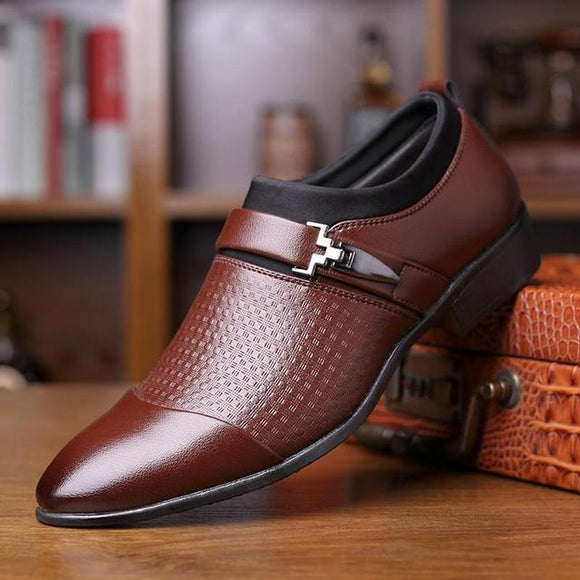 Business Leather Men Casual Shoes