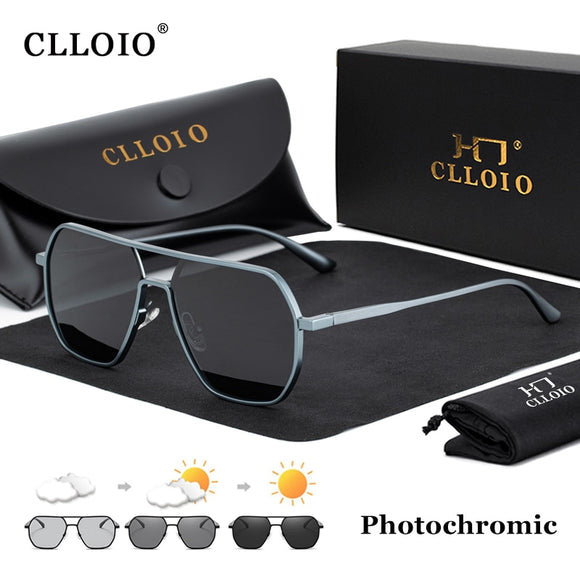 Aluminum Photochromic Polarized Sunglasses