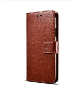 Invomall Luxury Leather Flip Wallet Card Slots Phone Case For iPhone