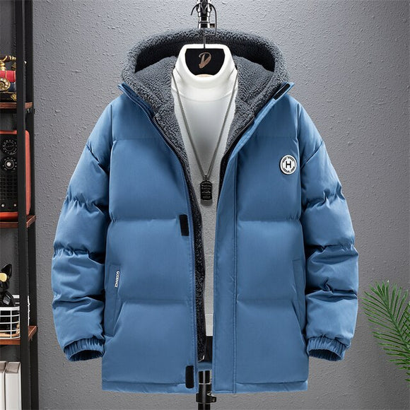 Warm Fleece Puffer Jacket Coat