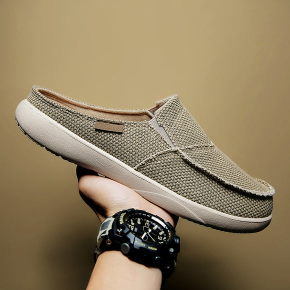 Comfty Breathable Canvas Men Slippers