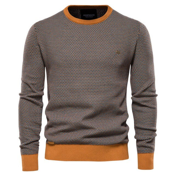 Mens Knitted Sweaters Pullovers