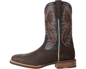 Retro Leather Cowboy Boots