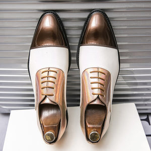 British Style Pointed Toe Dress Shoes