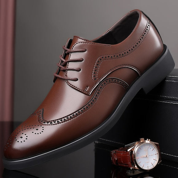 Quality Leather Men Dress Shoes