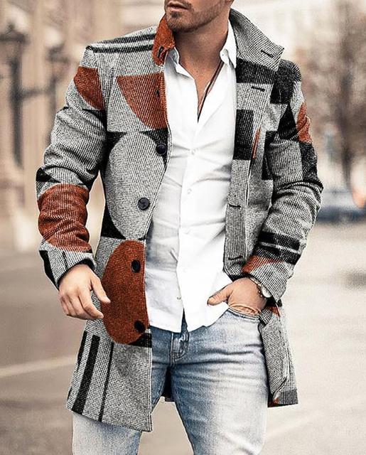 Autumn Winter Single Breasted Trench Coat