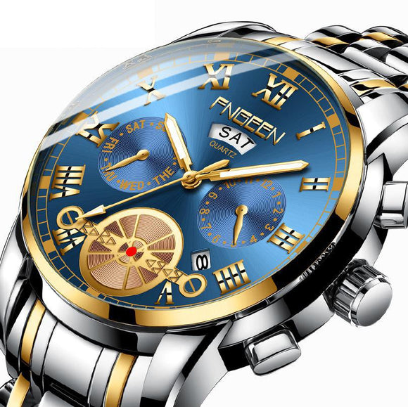 Luxury Classic Quartz Wristwatch