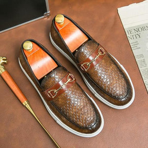 Luxury Fashion New Men Leather Shoes