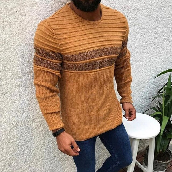 Invomall Men's Wool Sweaters Pullovers