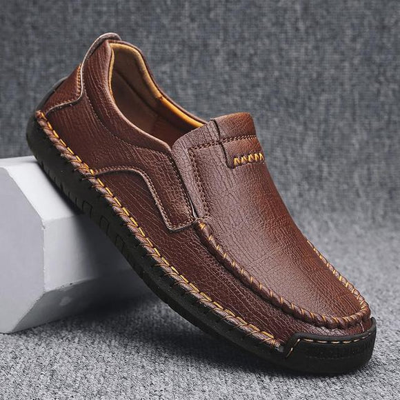 Genuine Leather Men Shoes Moccasins