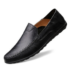 Invomall Men's Genuine Leather Men's Shoes