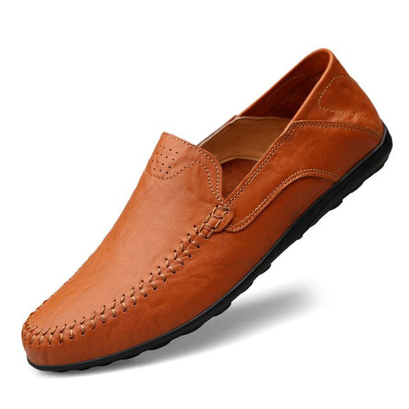 Invomall Men's Genuine Leather Men's Shoes
