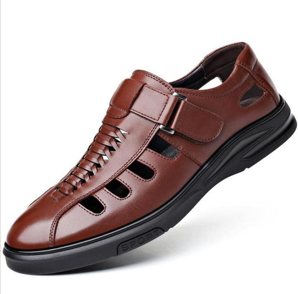 Business Genuine Leather Comfortable Sandals