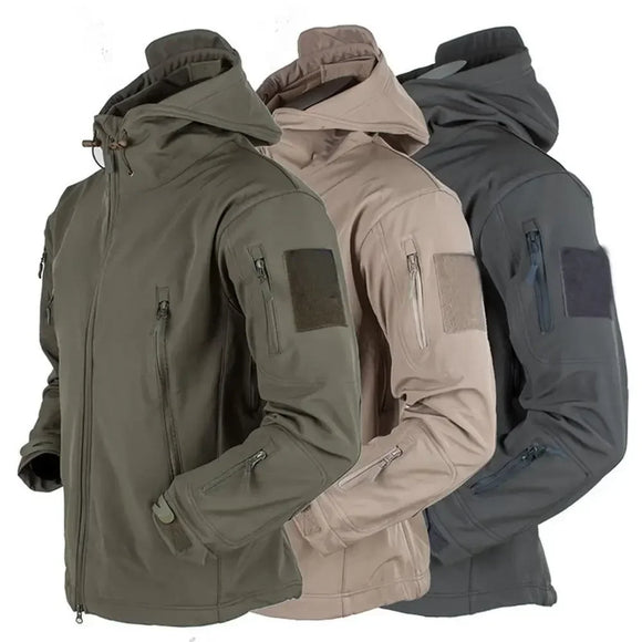 Windproof Breathable Hooded Jacket