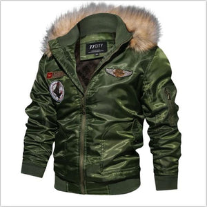 Military Winter Hooded Jacket