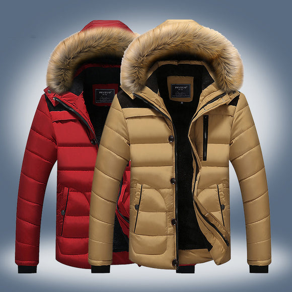 Winter Hooded Jacket Coats