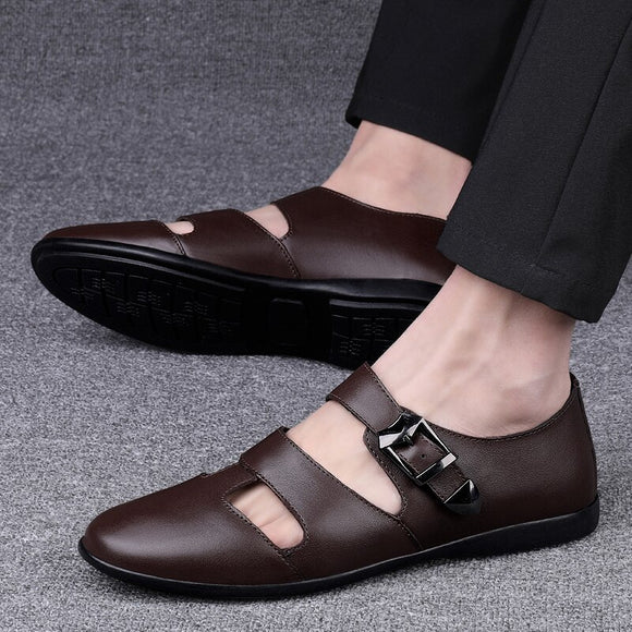 Business Genuine Leather Dress Sandals