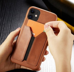 Invomall Shockproof Leather Case With Magnetic For iphone