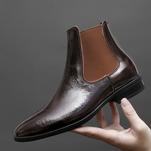 Luxury High Top Chelsea Boots