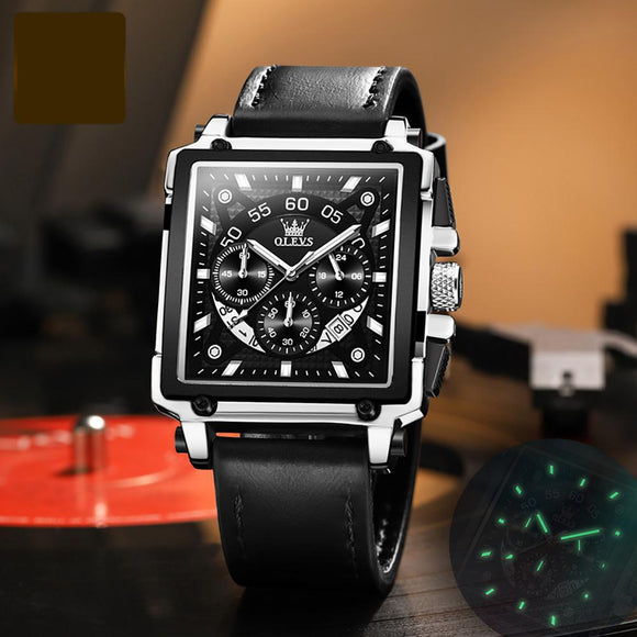 Luxury Original Quartz Square Watch