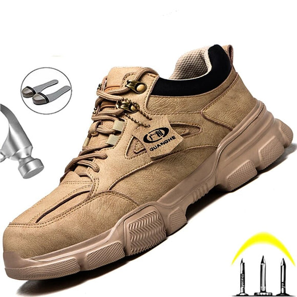 Male Safety Shoes Work Sneakers