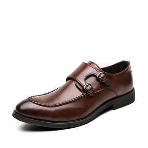 British Business Pointed Toe Dress Shoes